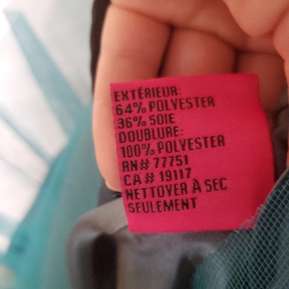 Betsey Johnson Teal Blue Green Snake Print Satin Prom Party Dress. - Picture 15 of 16